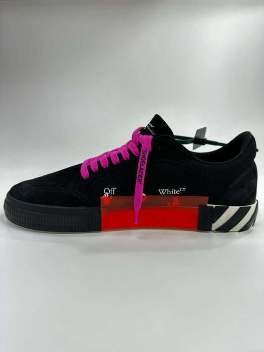 OFF WHITE VULCANIZED SNEAKERS BLACK/GREEN
