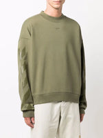 Off-White Green Rubber Arrows Oversized Sweatshirt