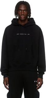 Off-White Black Tornado Arrows Oversized Hoodie