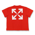 OFF-WHITE RED MONA LISA ARROWS OVERSIZED T-SHIRT