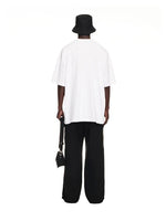 OFF-WHITE WHITE NO OFFENCE LOGO OVERSIZED T-SHIRT