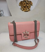 Alexander Mcqueen Pink Insignia Handbag