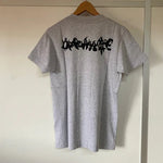 OFF-WHITE GREY GHOST LOGO T-SHIRT