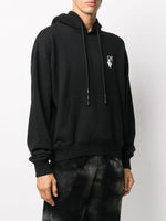 OFF-WHITE BLACK PASCAL SKELETON ARROWS OVERSIZED HOODIE