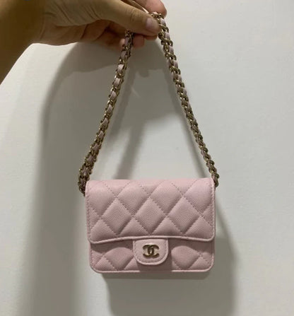 Chanel Pink Woc sling