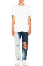 Off-White White Girl Photocopy Oversized T-Shirt