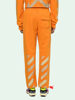 Off-White Orange Tape Diagonals Logo Sweatpants