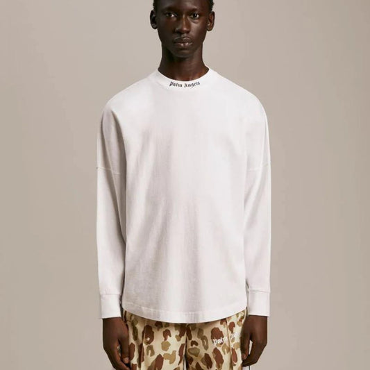 PALM ANGELS DOUBLED LOGO T-SHIRT