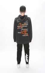 OFF-WHITE WASHED BLACK PICTOGRAM INCOMPIUTO OVERSIZED LOGO HOODIE