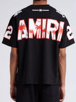 AMIRI 22 FOOTBALL JERSEY BLACK