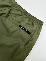 PRADA SWIM SHORTS KHAKI