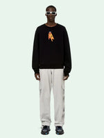 OFF-WHITE BLACK PASCAL SKELETON ARROWS SWEATSHIRT