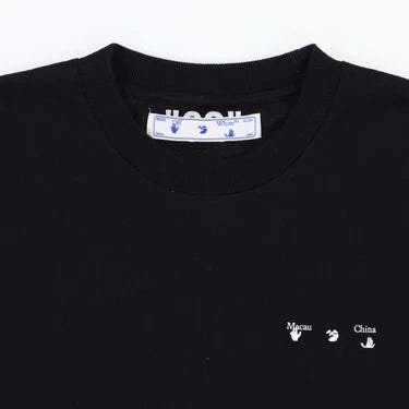 OFF-WHITE BLACK MACAU EXCLUSIVE ARROWS T-SHIRT