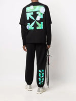 Off-White Black Tornado Arrows Sweatpants