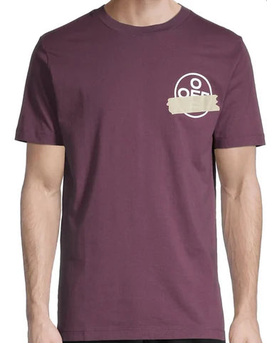 Off-White Purple Tape Arrows Logo T-Shirt