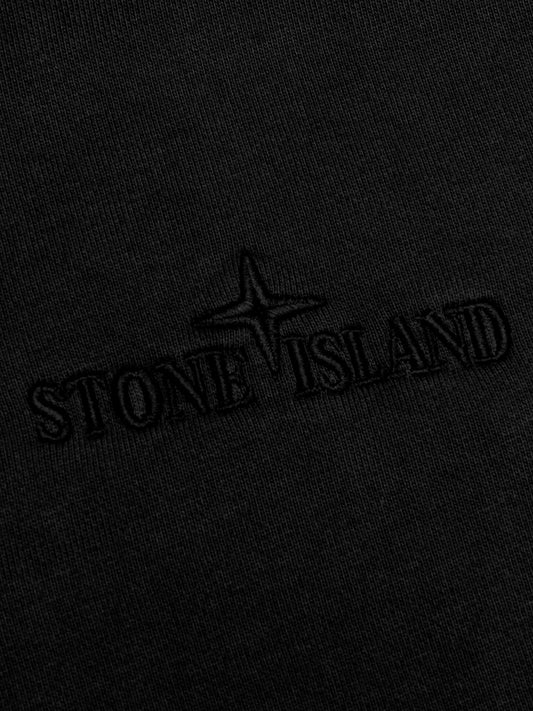 Stone Island Chest Logo Crewneck Sweatshirt (Black)