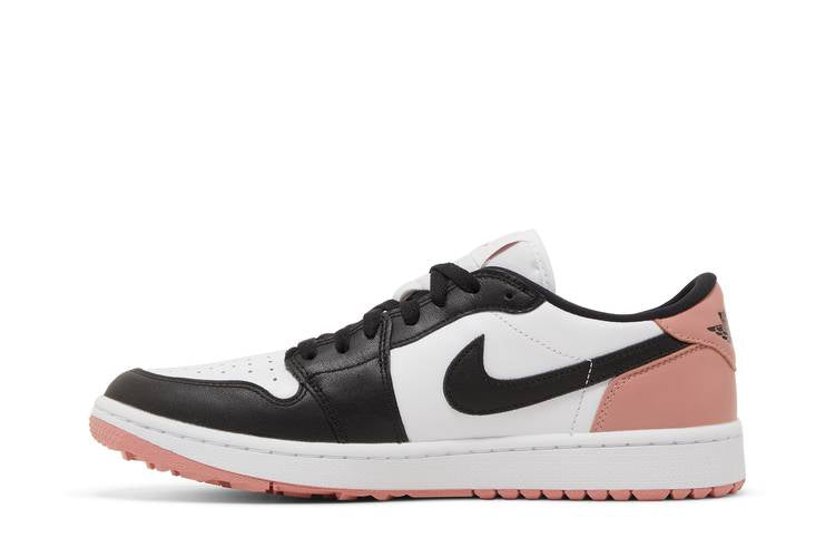 AJ1 low golf rust pink