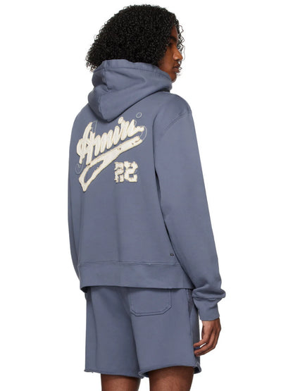AMIRI 22 HOODIE BLUE