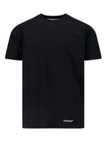 OFF-WHITE SCRIBBLE DIAG SLIM TEE BLACK