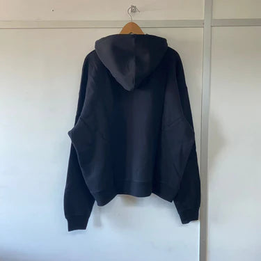 OFF-WHITE BLACK OFF LOGO OVERSIZED HOODIE