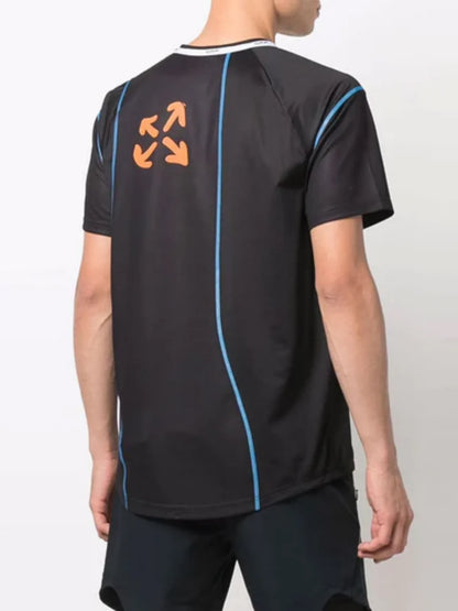 OFF-WHITE ACTIVE TEE BLACK
