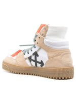 OFF-WHITE OFF-COURT 3.0 HIGH TOP SNEAKERS WHITE SAND