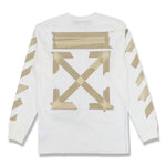 OFF-WHITE WHITE TAPE ARROWS LONG SLEEVE T-SHIRT