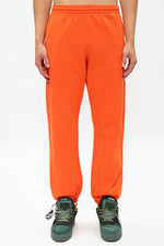 Off-White Orange Sprayed Stencil Arrows Logo Sweatpants