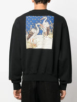 HERON PRESTON MEDIEVAL HERON SWEATER BLACK