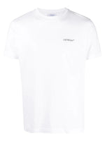 OFF-WHITE SCRATCH ARROWS SLIM TEE WHITE