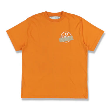 OFF-WHITE ORANGE TAPE ARROWS LOGO OVERSIZED T-SHIRT