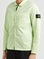 Stone Island Supima Overshirt (Lime Green)