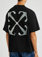 OFF-WHITE MOON ARROWS TEE BLACK