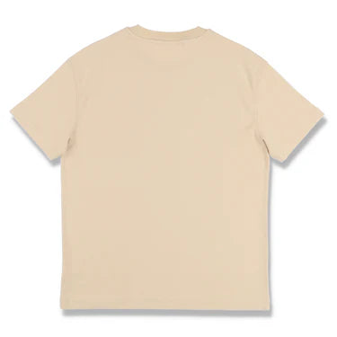 Off-White Beige Rubberised Hands Logo T-Shirt