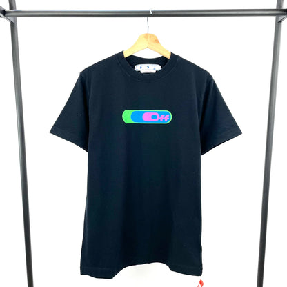 OFF WHITE WEED HIGH TEE BLACK