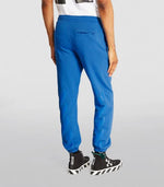 OFF-WHITE BLUE LOGO RUBBER DIAGONALS SWEATPANTS