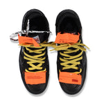 Off-White Black Leather Logo Off Court 3.0 HI-top Trainers