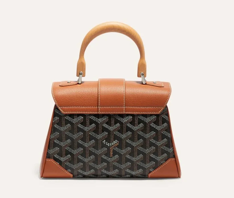 Goyard Saigon Mini (Black & Tan)