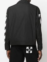 OFF-WHITE DIAG HARRINGTON JACKET BLACK