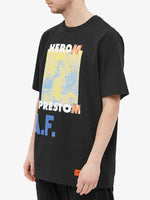 HERON PRESTON A.F. AUTHORIZED TEE BLACK