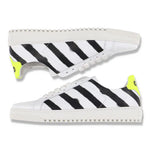 OFF-WHITE WHITE SPRAY DIAGONALS SNEAKERS