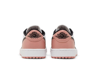 AJ1 low golf rust pink