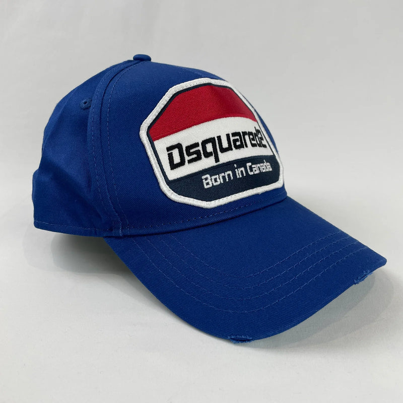 DSQUARED2 CANADA LOGO CAP BLUE