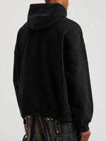 BALENCIAGA CITIES PARIS HOODIE BLACK