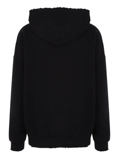 PALM ANGELS PA MONOGRAM STATEMENT HOODIE BLACK