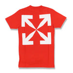 OFF-WHITE RED MONA LISA ARROWS T-SHIRT