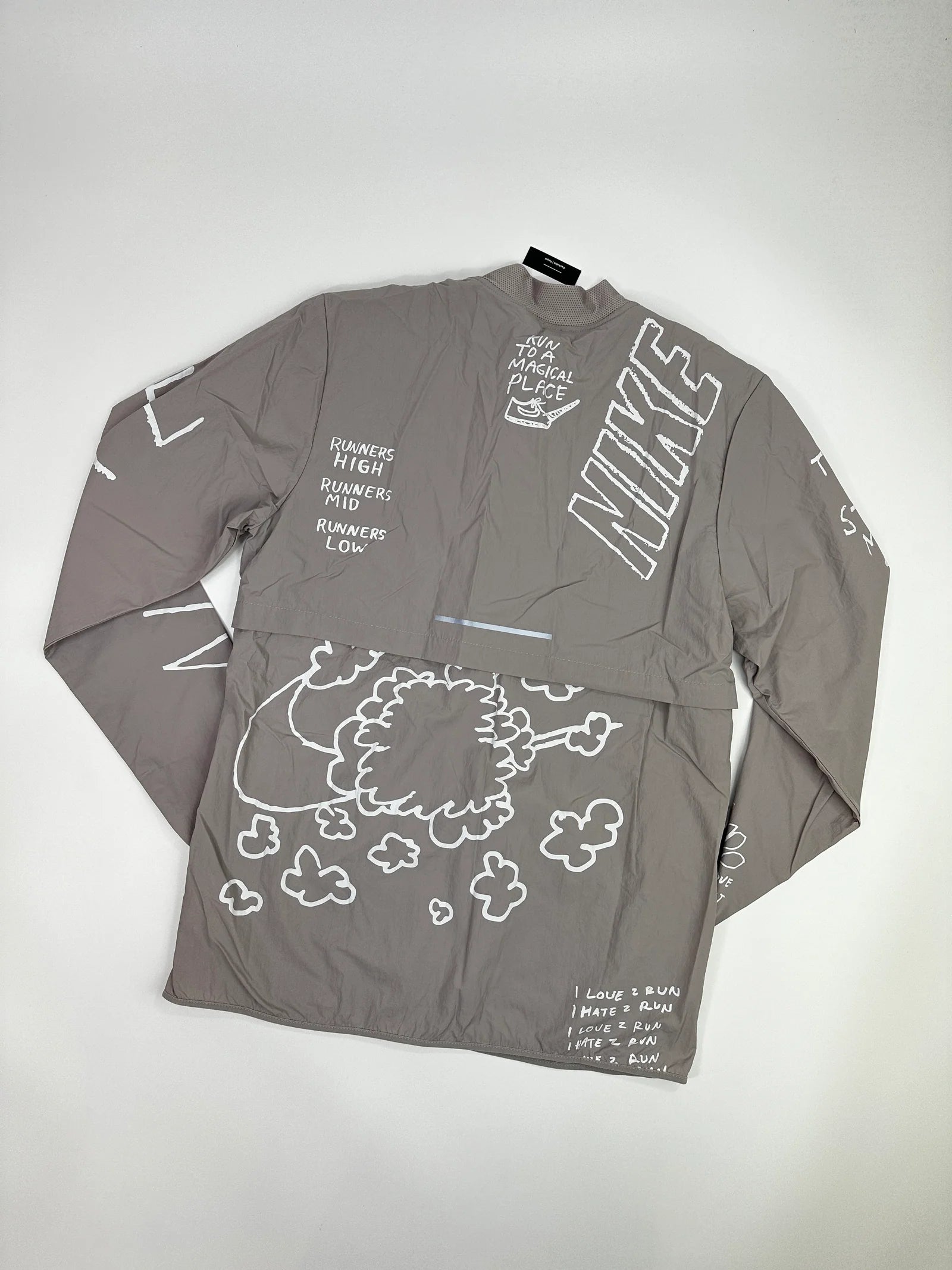 NIKE NATHAN BELL JACKET GREY HYPEWORLD