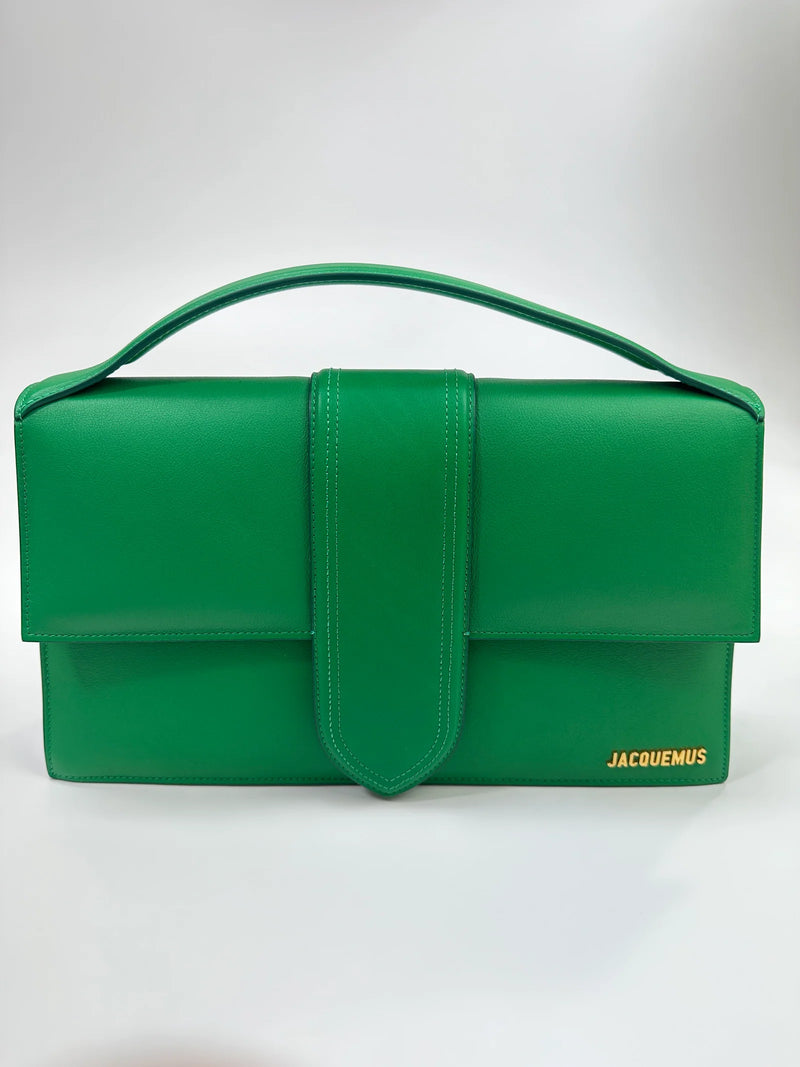 JACQUEMUS LE BAMBINOU BAG GREEN