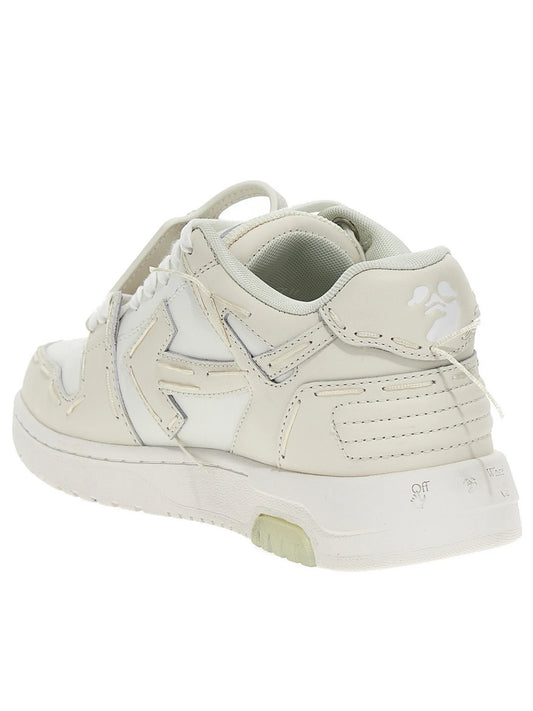 OFF WHITE OUT OF OFFICE SNEAKERS WHITE CREAM