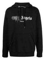 PALM ANGELS PARIS SPRAYED HOODIE